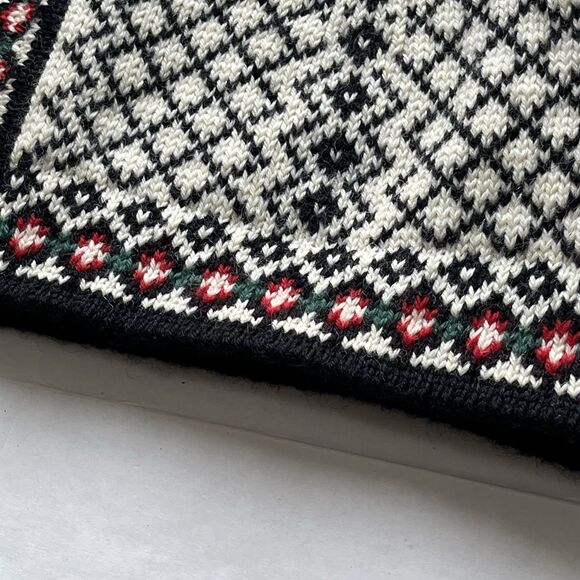 Dale of Norway Wool Knit Cardigan Ski Sweater Nordic Fair Isle Clasp Jacket XS - Picture 14 of 16